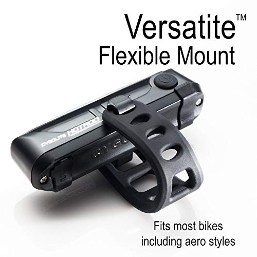 USB Rechargeable Bike Light Set – 110 Front & 50 Rear Lumens