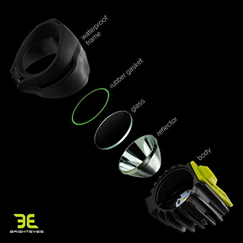 1800 Lumen USB Rechargeable Bike Light Set
