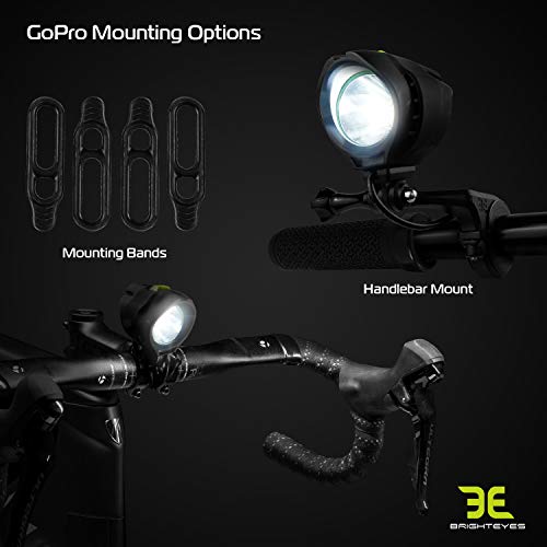 1800 Lumen USB Rechargeable Bike Light Set