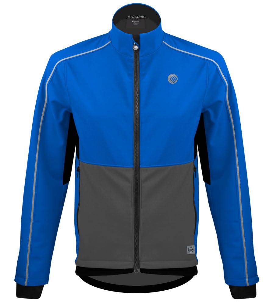 Men's Softshell Cycling Jacket for Cold Weather