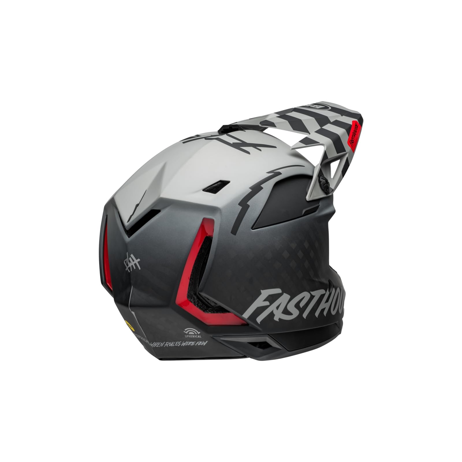 Bicycle Helmet with Spherical Protection – Matte Gray/Black, Large