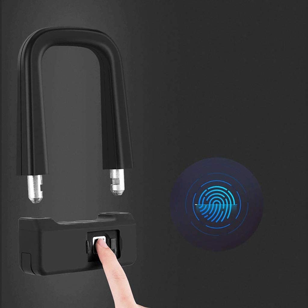 Smart Fingerprint U Bike Lock