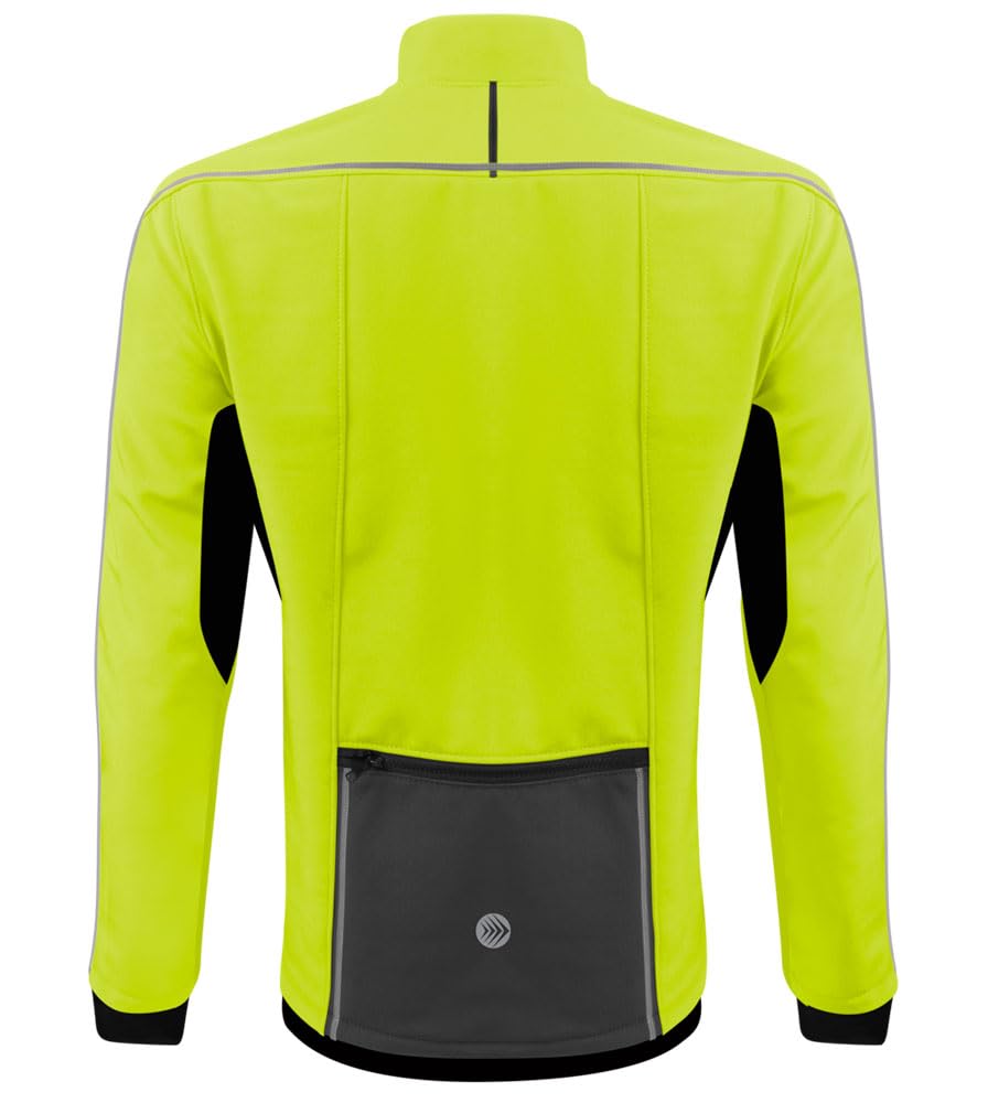 Men's Softshell Cycling Jacket for Cold Weather