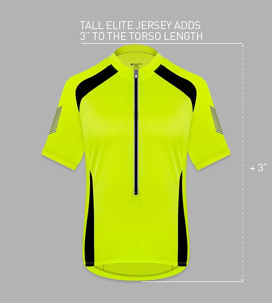 Men's High-Visibility Cycling Jersey