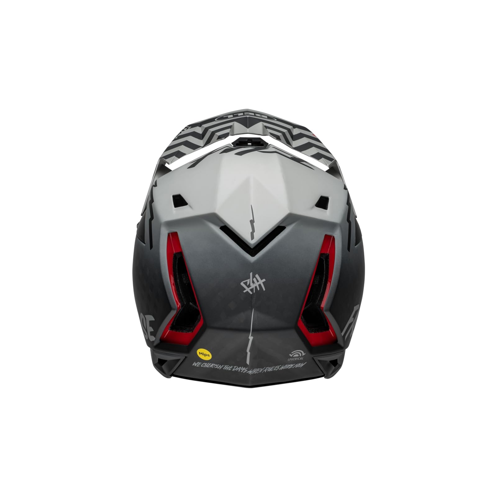 Bicycle Helmet with Spherical Protection – Matte Gray/Black, Large