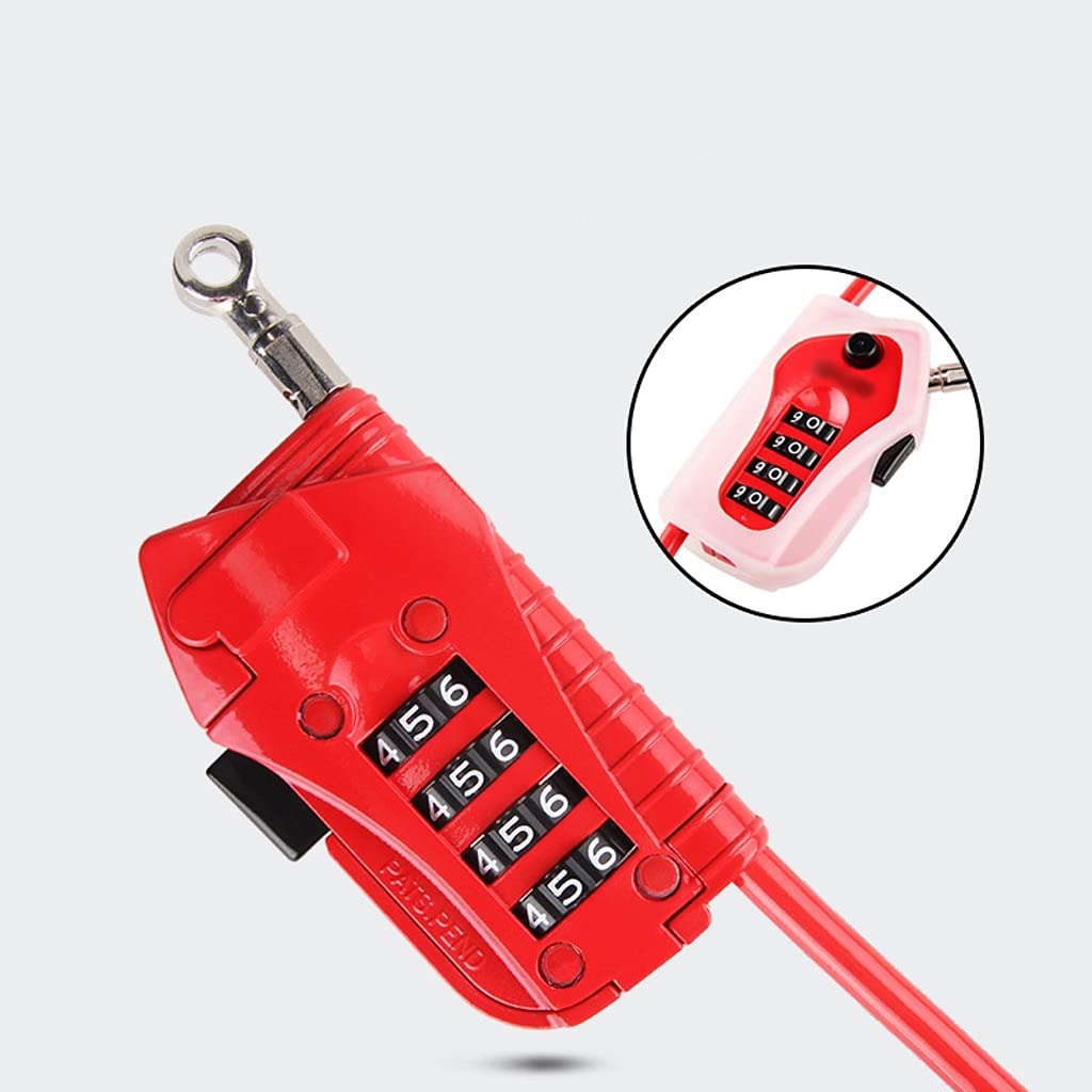 4-Digit Combination Bike Cable Lock