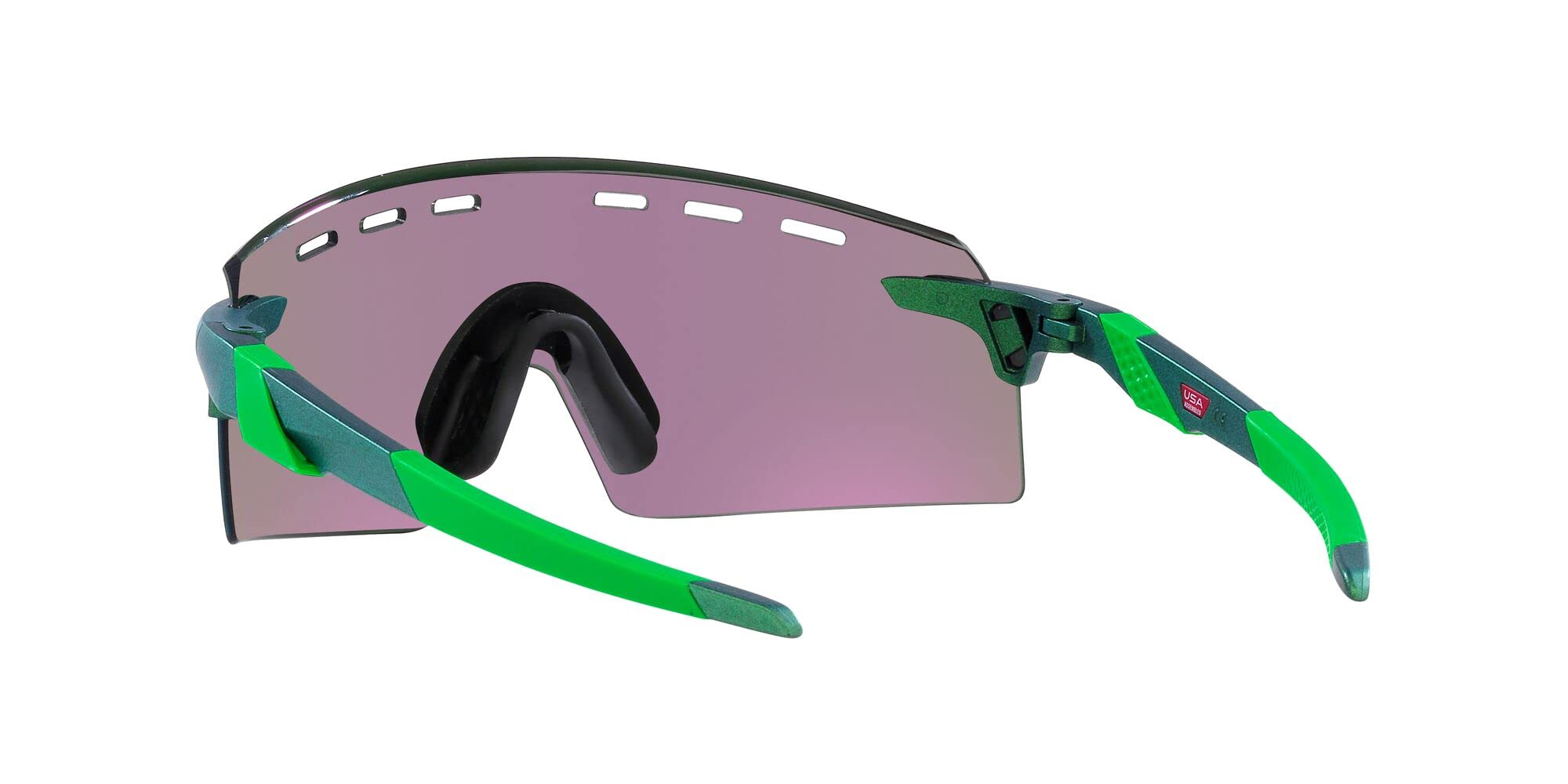 Oakley Mens Oo9235 Encoder Strike Vented Rectangular Sunglasses