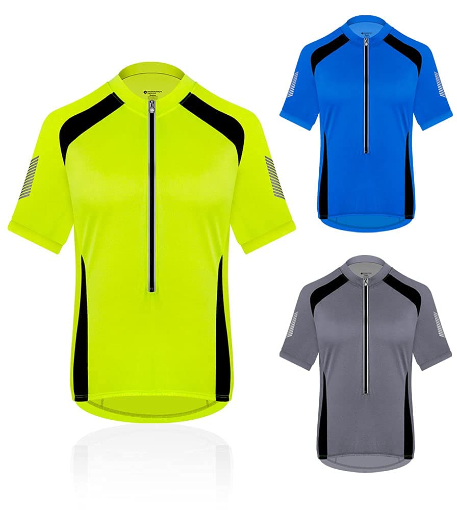 Men's High-Visibility Cycling Jersey