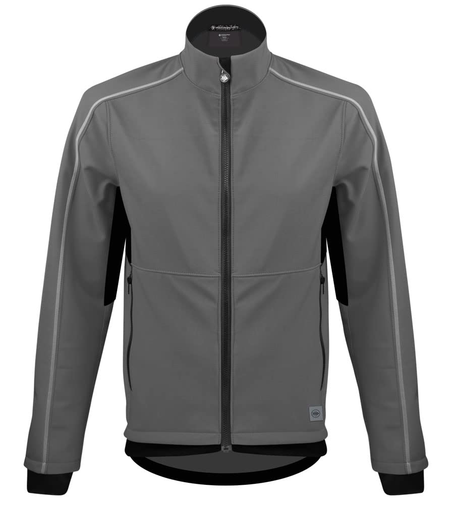 Men's Softshell Cycling Jacket for Cold Weather