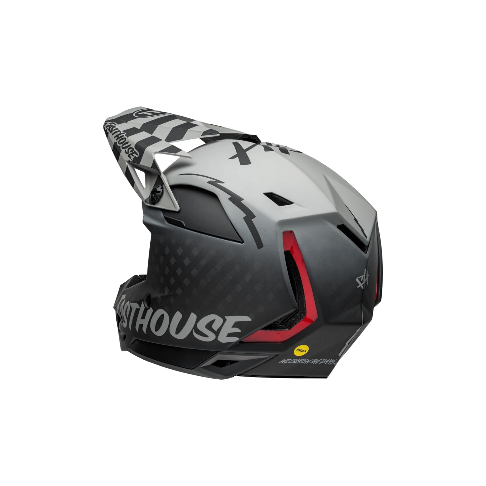 Bicycle Helmet with Spherical Protection – Matte Gray/Black, Large