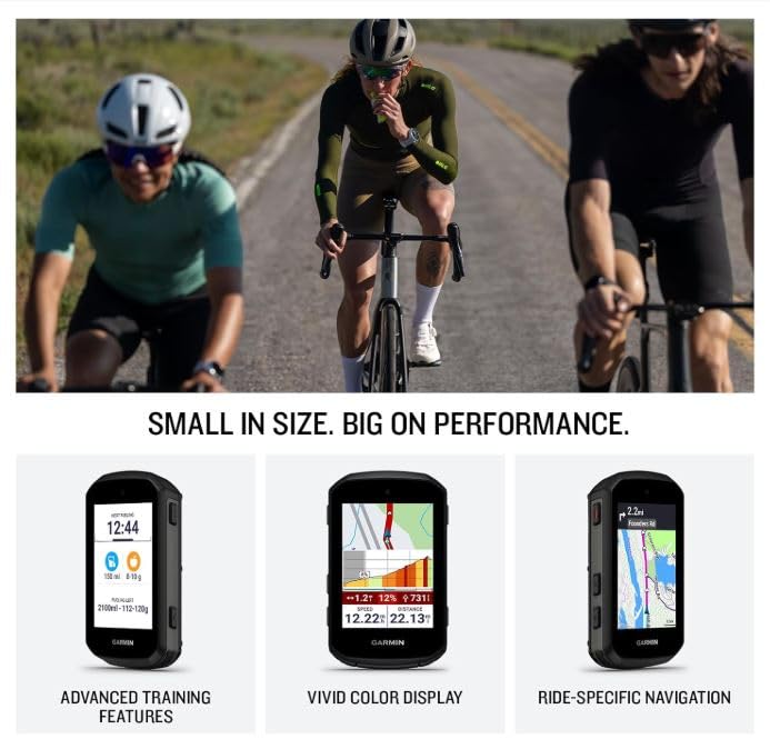 Compact GPS Cycling Computer with Power Bank Bundle