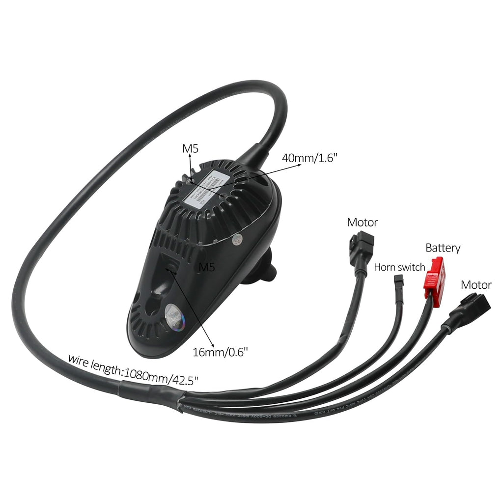 24V 45A Electric Wheelchair Joystick Controller with Brake Function