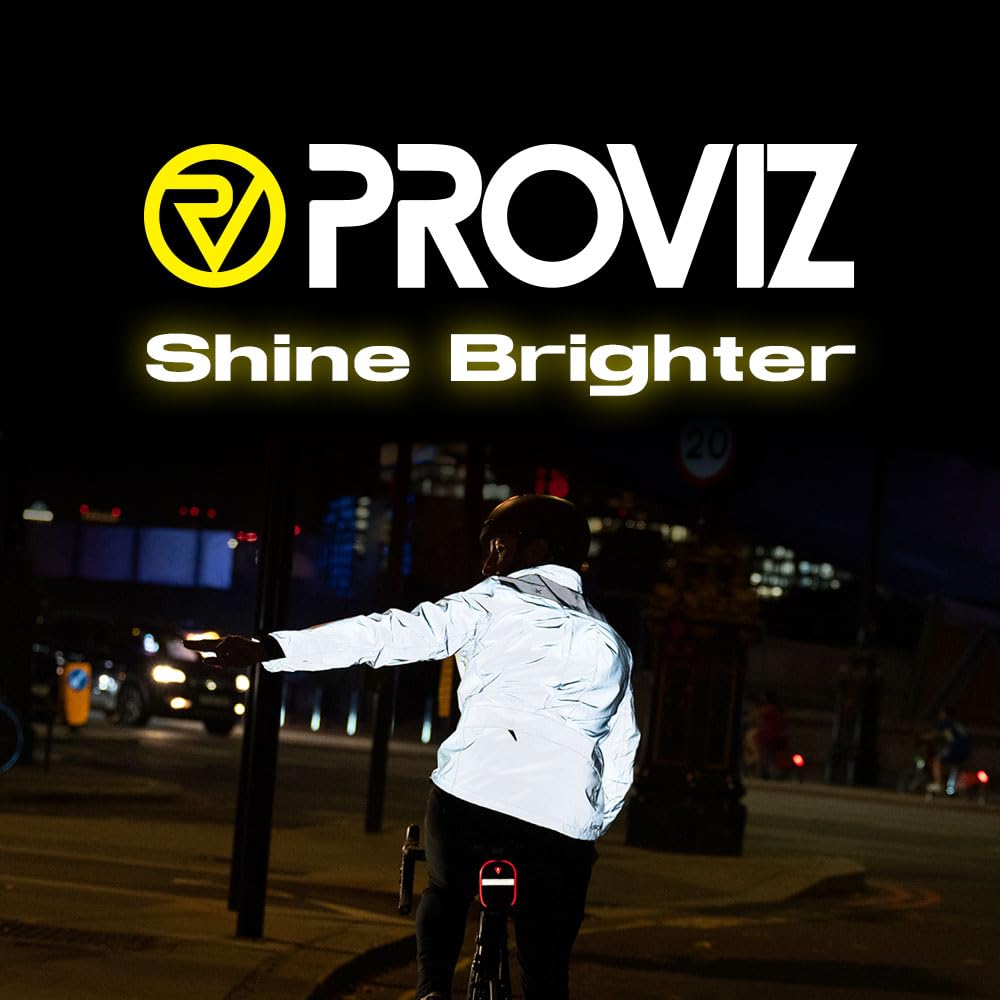 Proviz Sports Men's Cycling Jacket with Reflective & Waterproof Features