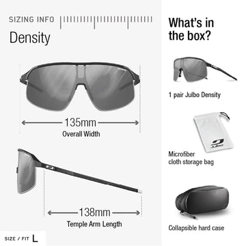 Performance Sports Sunglasses with Panoramic Lens