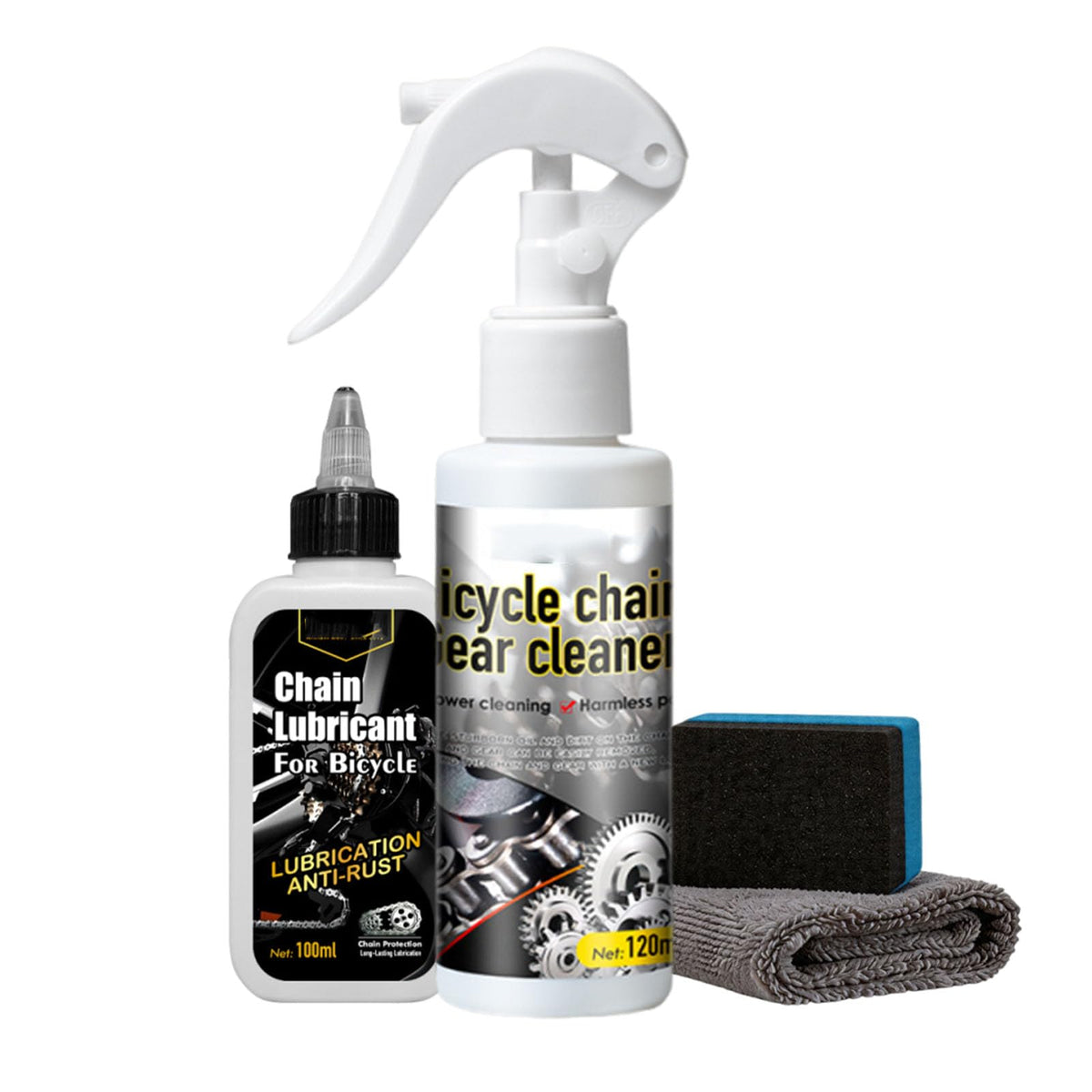 Bike & Motorcycle Chain Cleaning Kit