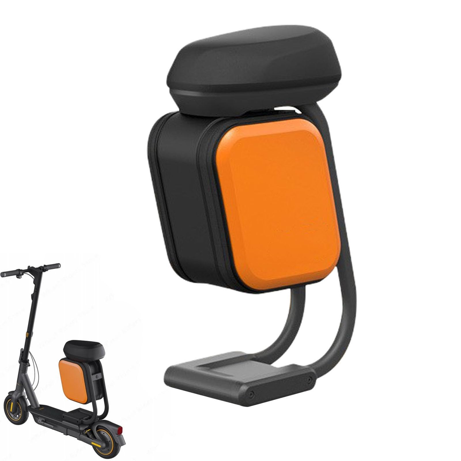 Padded Electric Scooter Seat with Storage Compartment