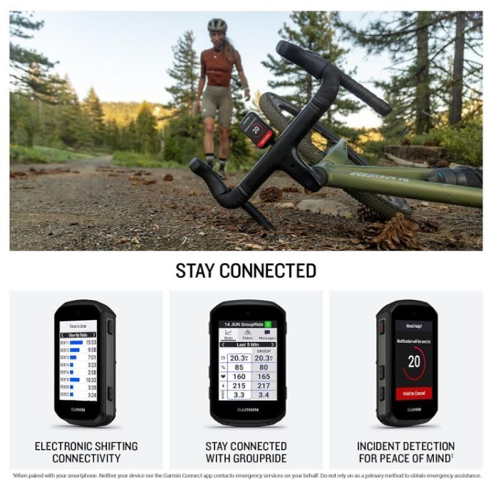 Compact GPS Cycling Computer with Power Bank Bundle