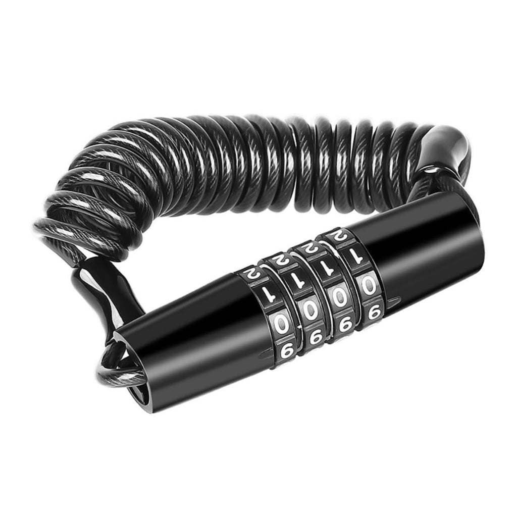 Retractable Combination Helmet Cable Lock