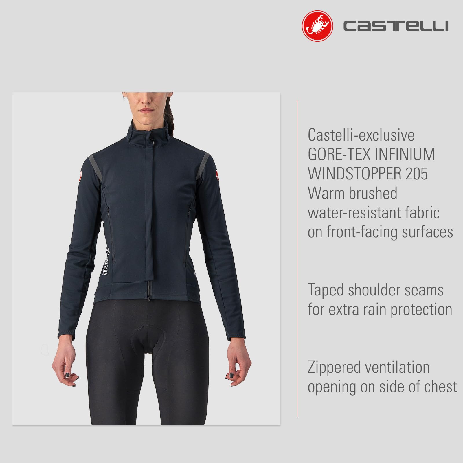 Women's Windproof Water-Resistant Cycling Jacket