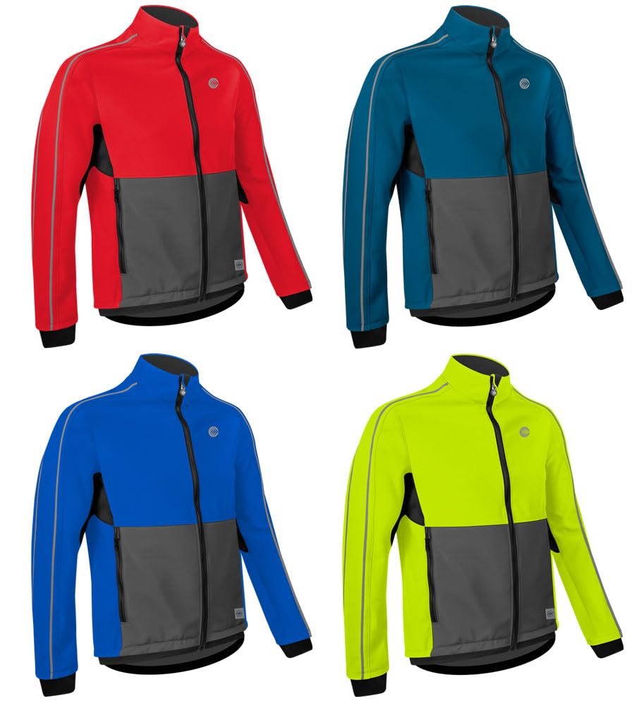 Men's Softshell Cycling Jacket for Cold Weather
