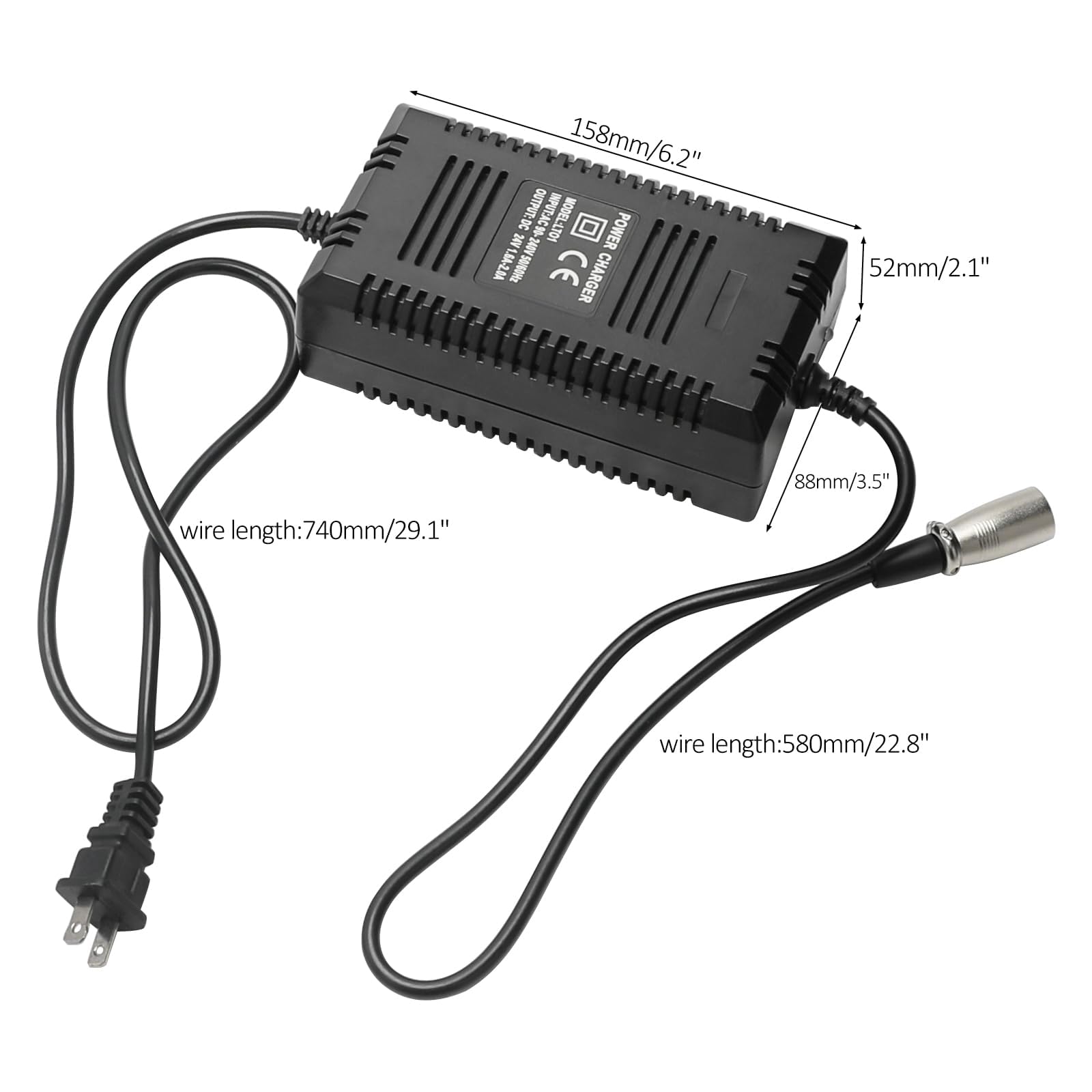 24V 45A Electric Wheelchair Joystick Controller with Brake Function
