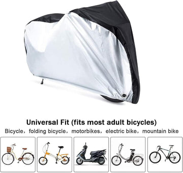 Waterproof Bicycle Cover for Mountain, Road & E-Bikes