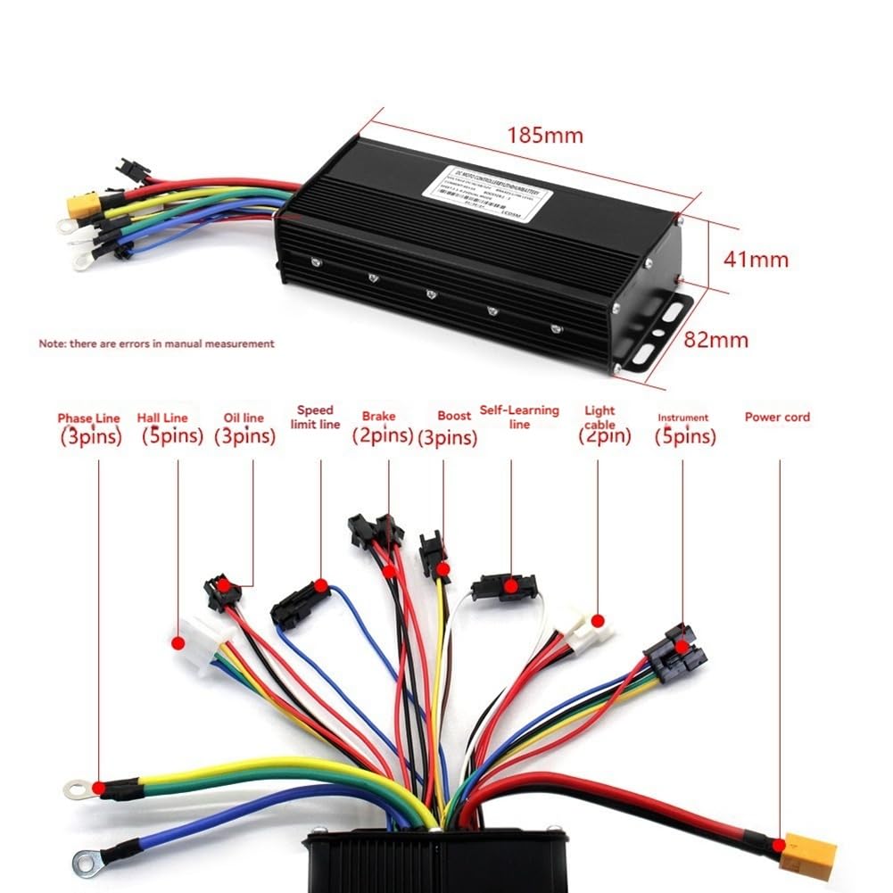 36V/48V/52V E-Bike Display and 40A Controller Kit