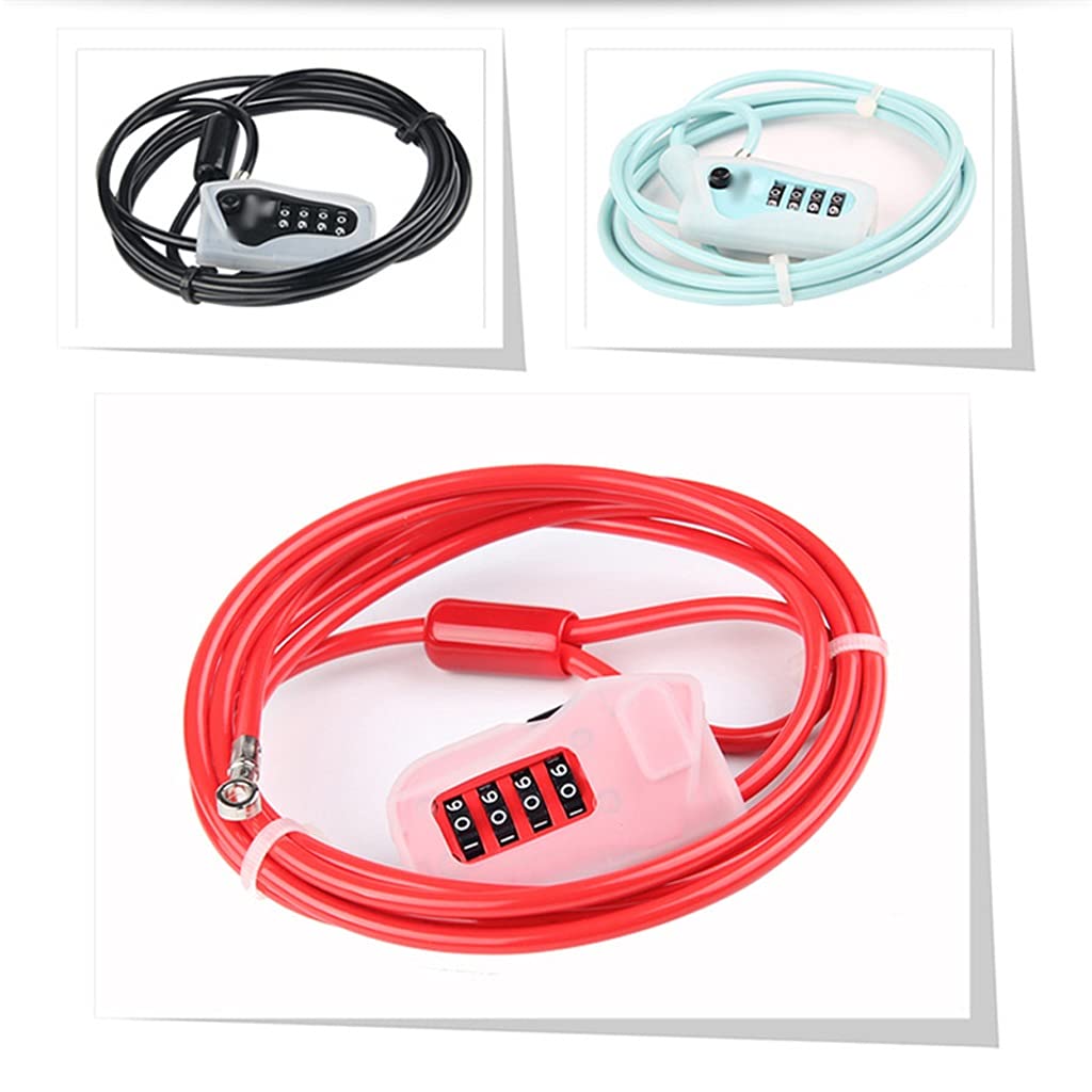 4-Digit Combination Bike Cable Lock