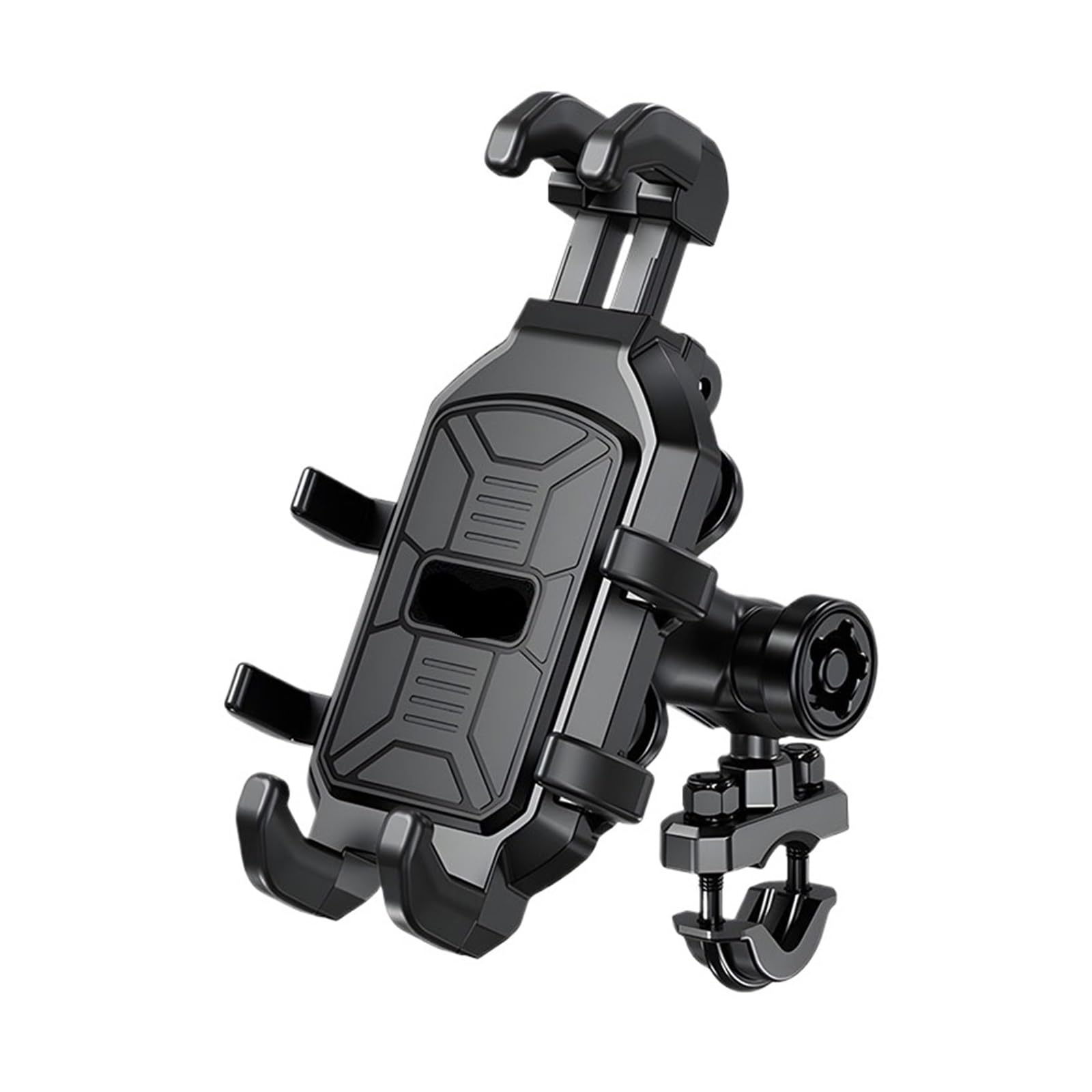 Anti-Theft Motorcycle Phone Mount with Vibration Dampener