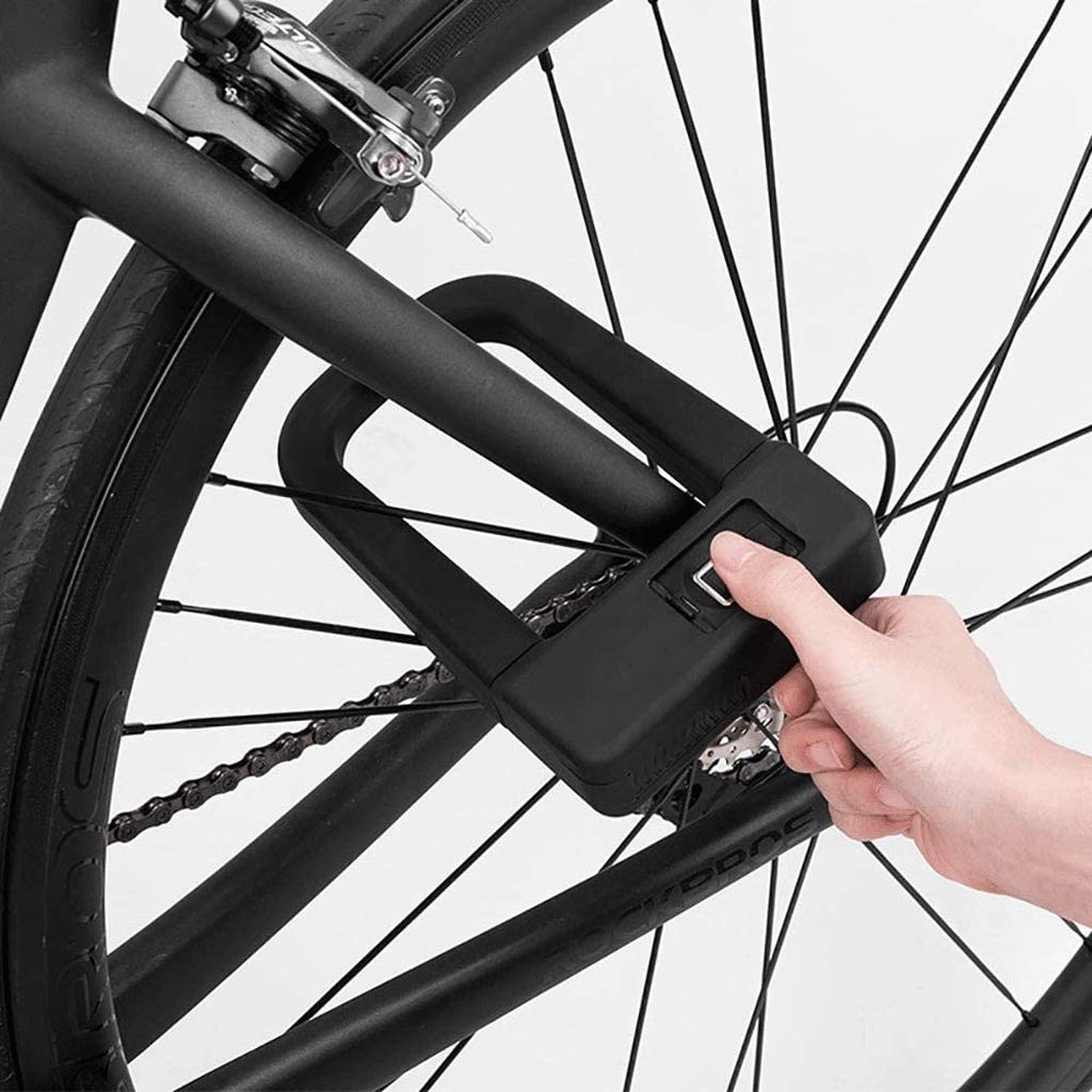 Smart Fingerprint U Bike Lock