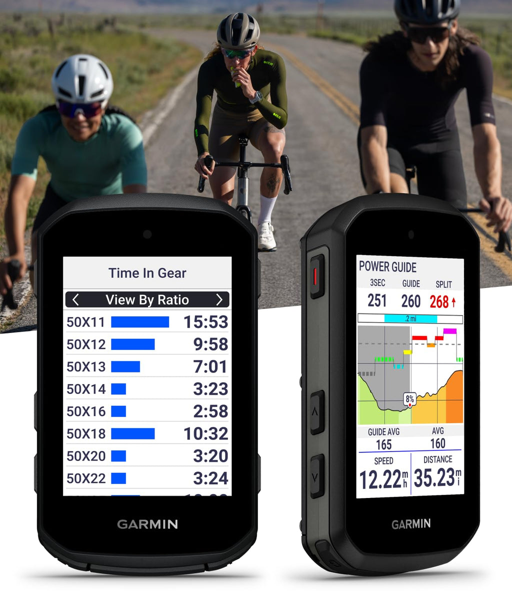 Compact GPS Cycling Computer with Power Bank Bundle