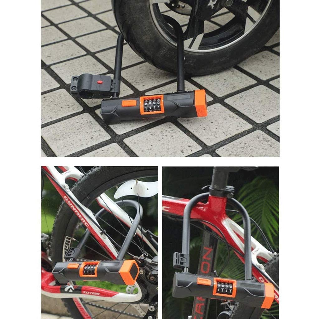 Heavy Duty Combination U Bike Lock