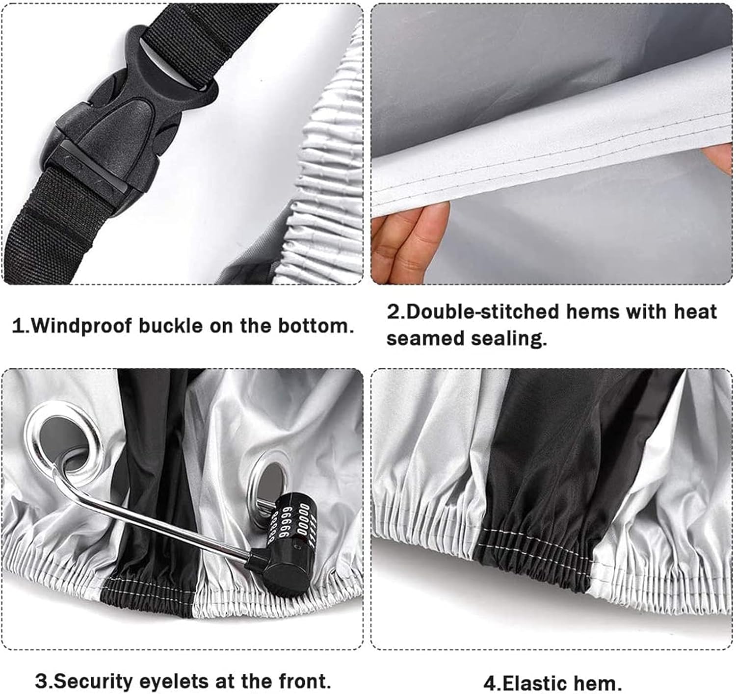 Waterproof Bicycle Cover for Mountain, Road & E-Bikes