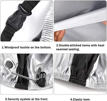 Waterproof Bicycle Cover for Mountain, Road & E-Bikes