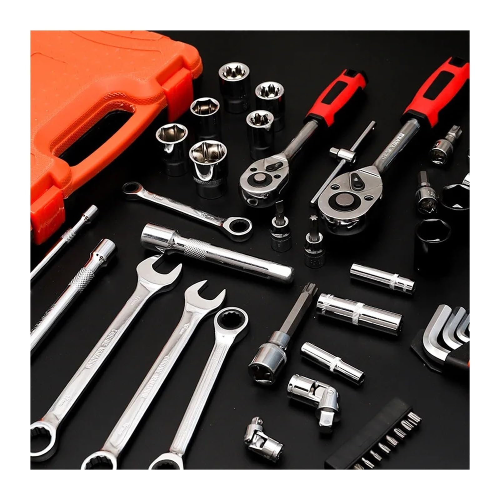 53-Piece Bike & Auto Ratchet Tool Kit