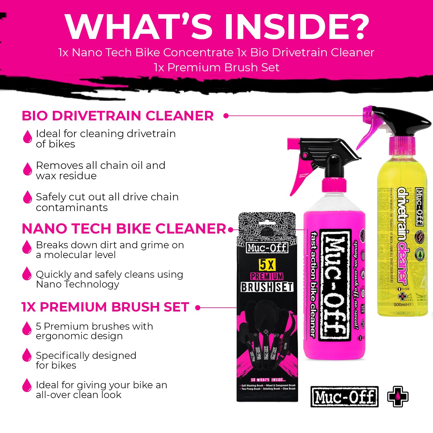 Nano Tech Biodegradable Bike Cleaner 1L