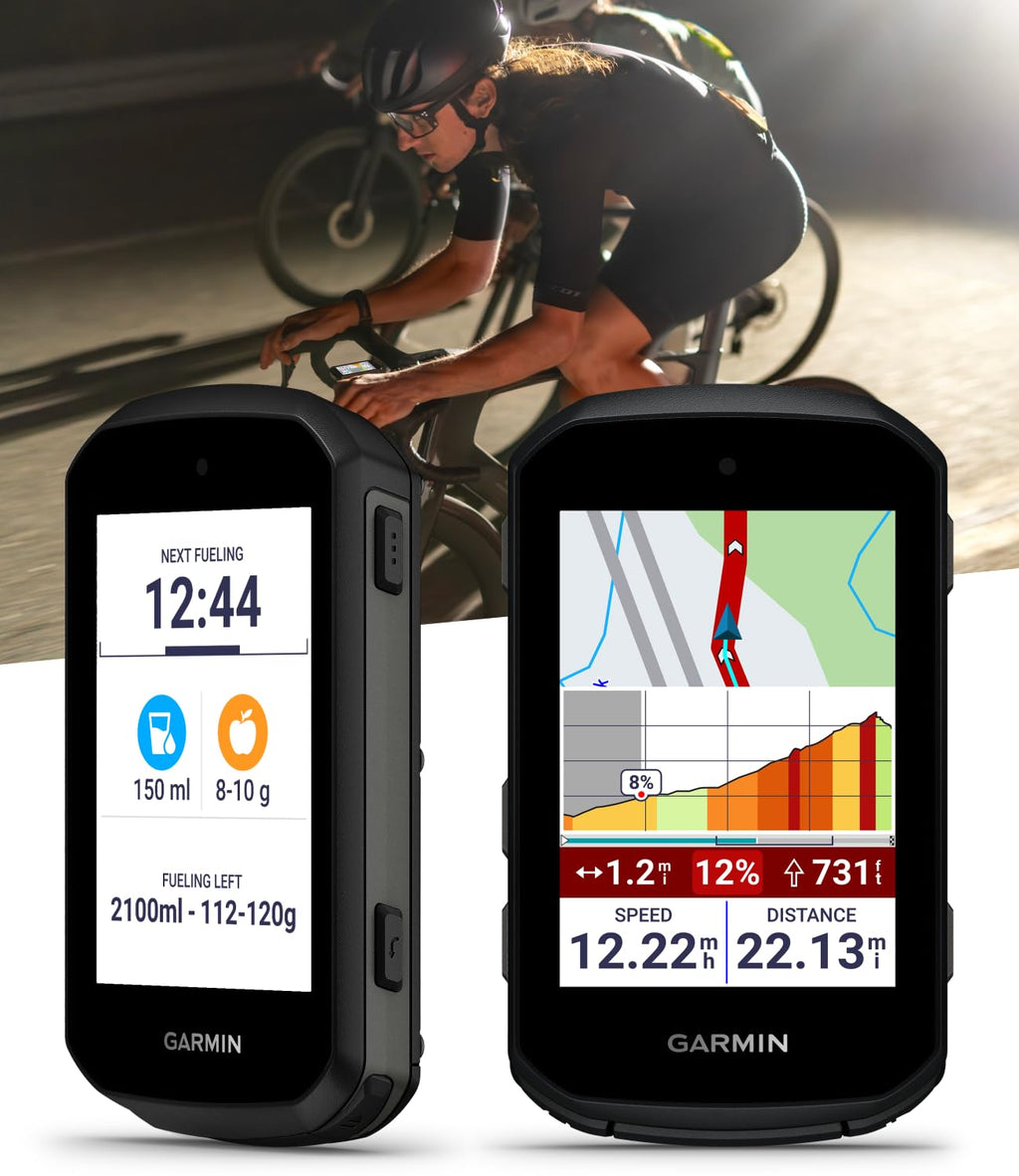 Compact GPS Cycling Computer with Power Bank Bundle
