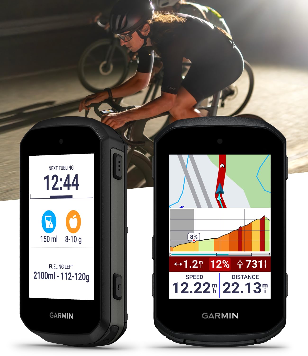 Compact GPS Cycling Computer with Power Bank Bundle