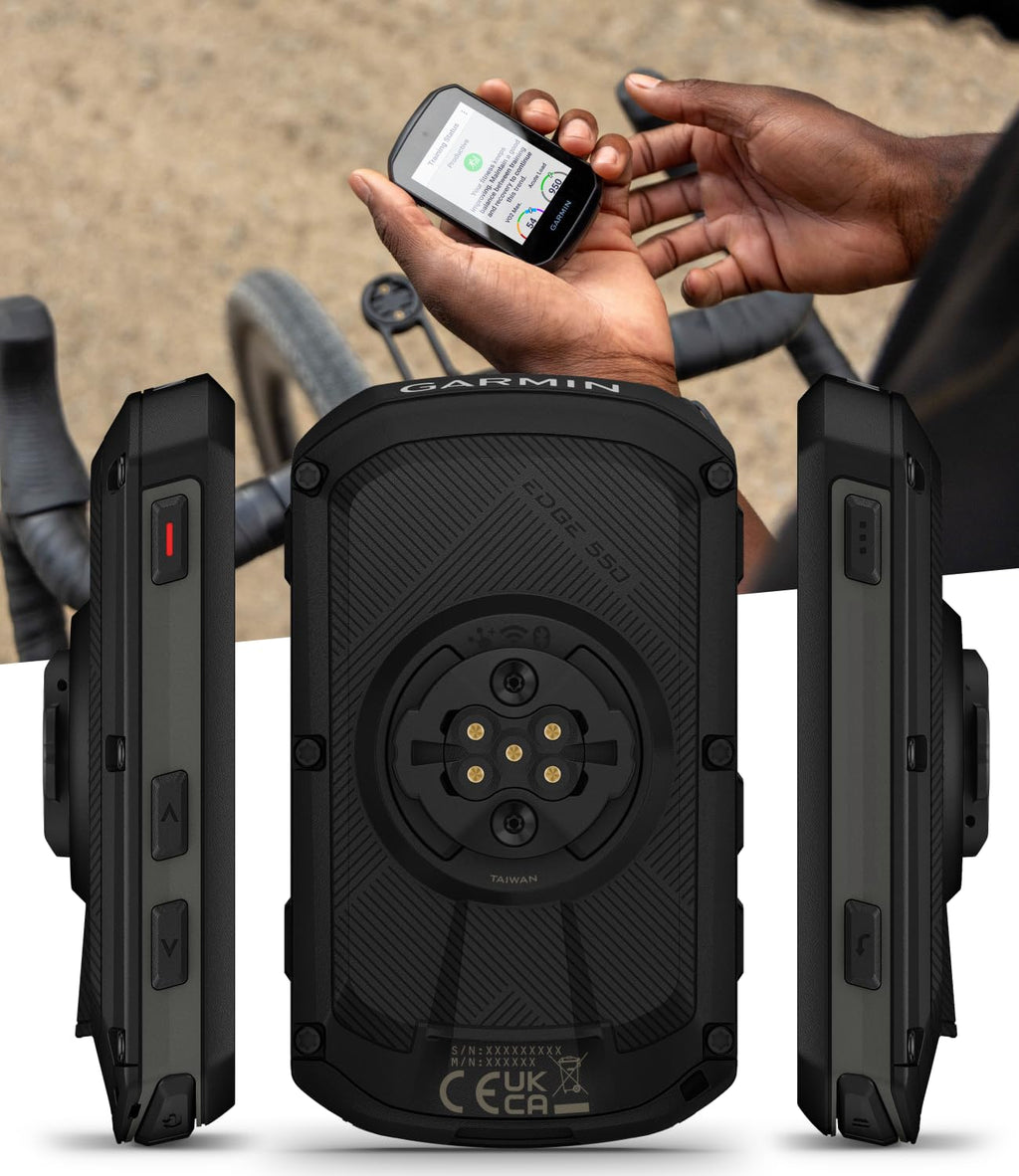 Compact GPS Cycling Computer with Power Bank Bundle