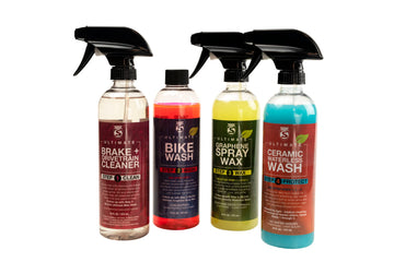 4-Piece Bicycle Cleaning & Maintenance Kit