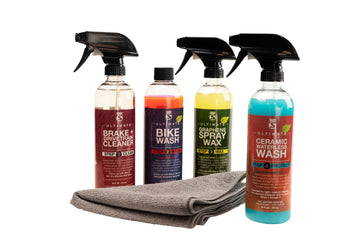4-Piece Bicycle Cleaning & Maintenance Kit