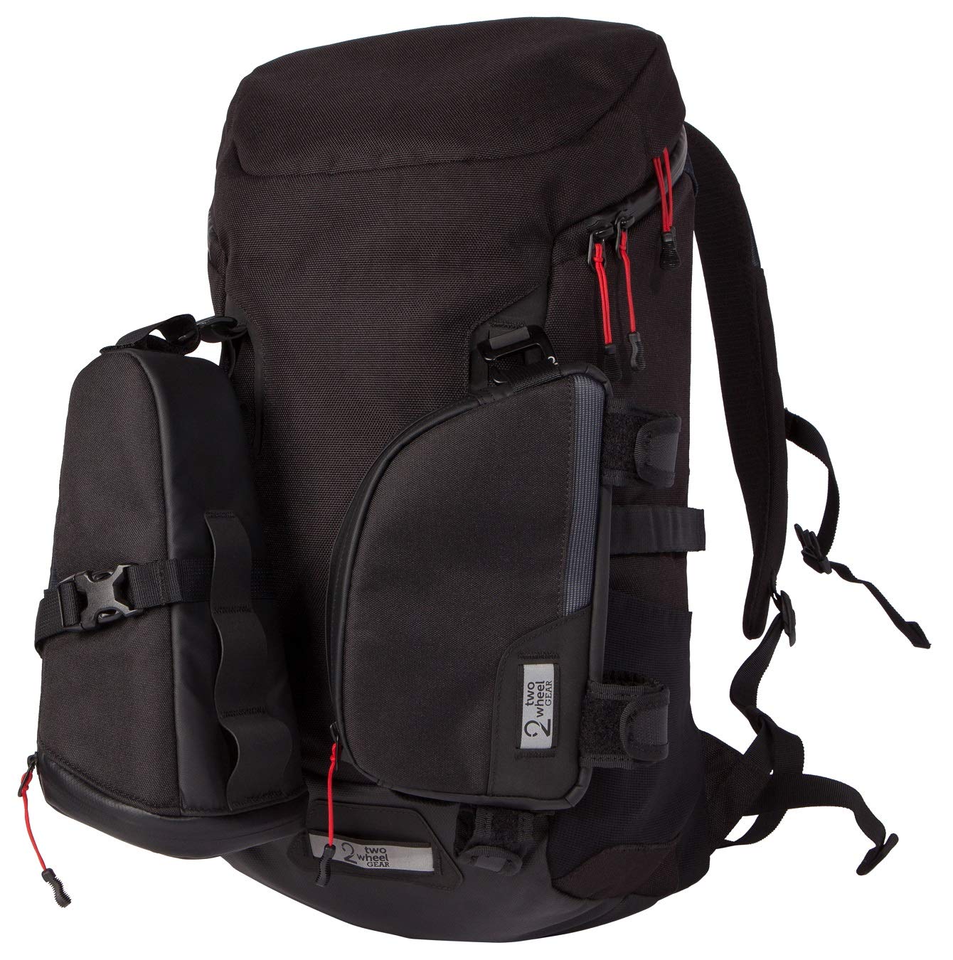 26L Water-Resistant Cycling Commuter Backpack with Laptop Sleeve