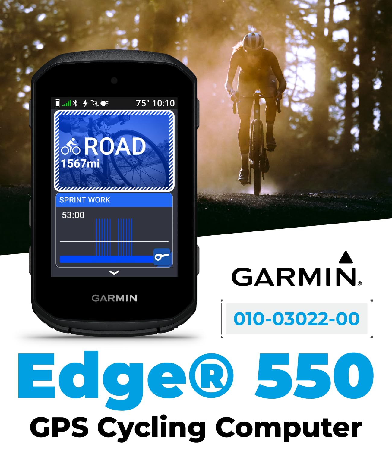 Compact GPS Cycling Computer with Power Bank Bundle