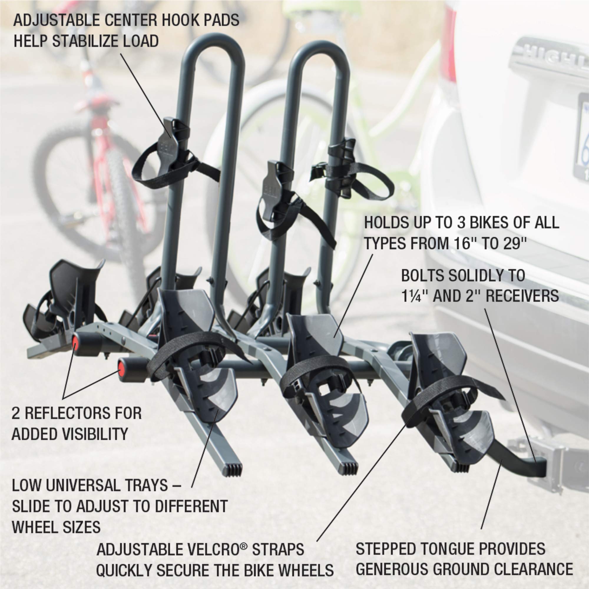 BELL Right Up Bicycle Platform Hitch Rack