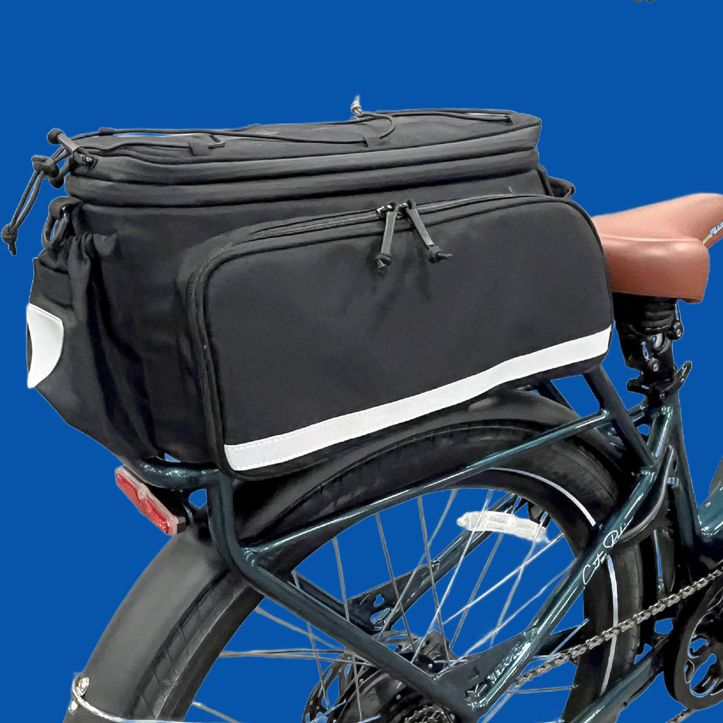 Expandable Waterproof Bike Rack Bag with Panniers