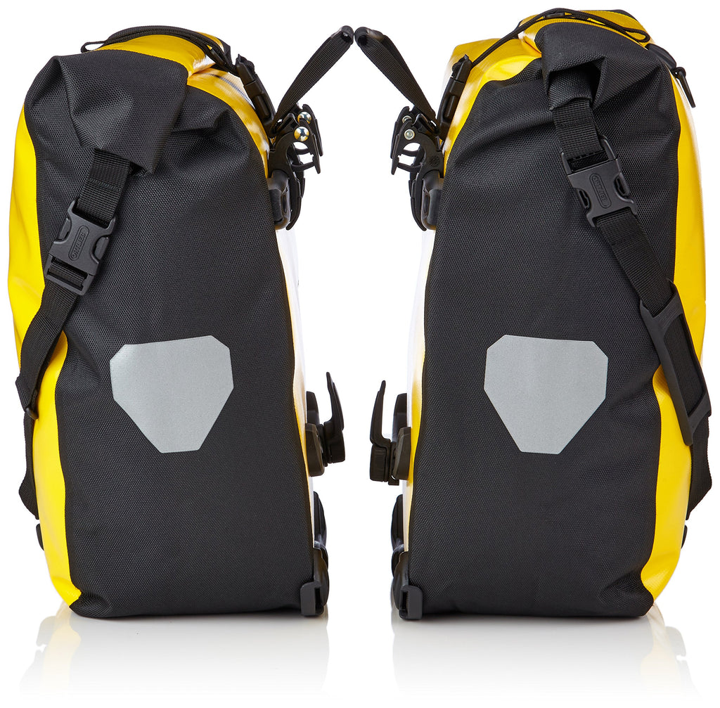 Ortlieb Back-Roller Classic QL2.1 Panniers (Pair) Yellow-Black #F5304